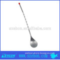 Hot sales stainless steel spoon cocktail stirrer, bar spoon